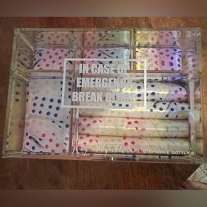 Collectors jewelry box. Acrylic.